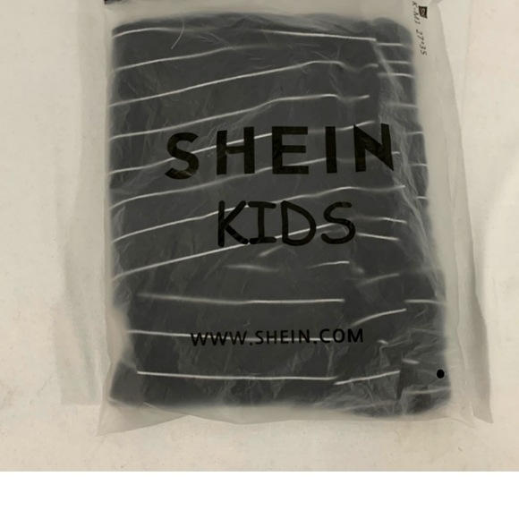 SHEIN Kids EVRYDAY Boys Patch Detail Striped Shorts in Black Size 11-12Y NWOT - Picture 1 of 3